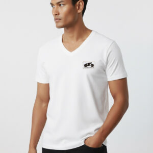 T-shirt czarny Supima