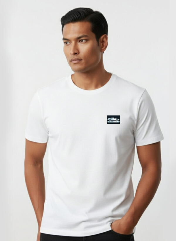 t-shirt biały męski z Supimy