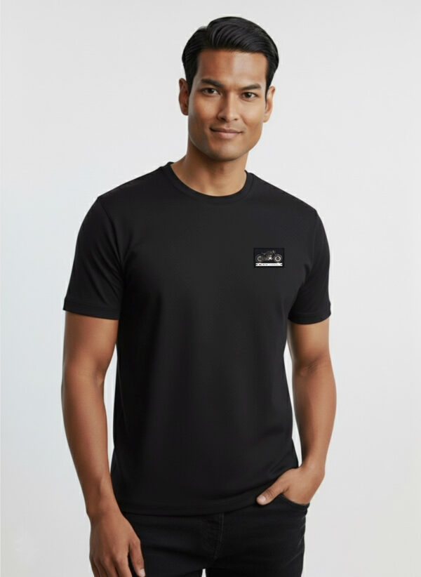 t-shirt czarny męski