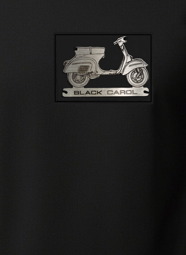 T-shirt męski czarny