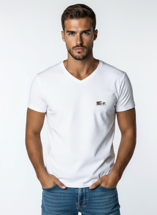 t-shirt męski z Porsche